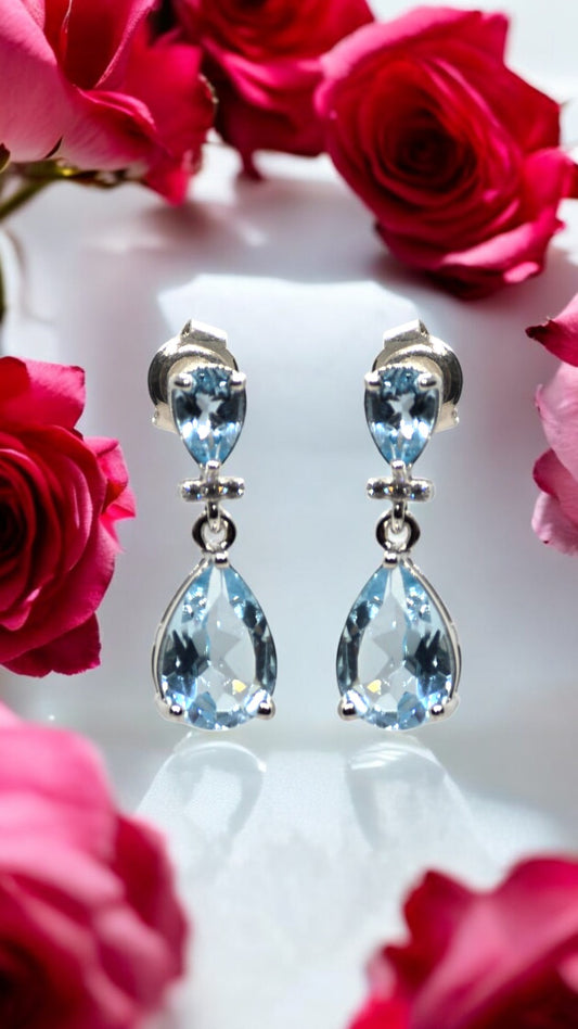 Self Love - Sky Blue Topaz Gemstone in 925 Sterling Silver